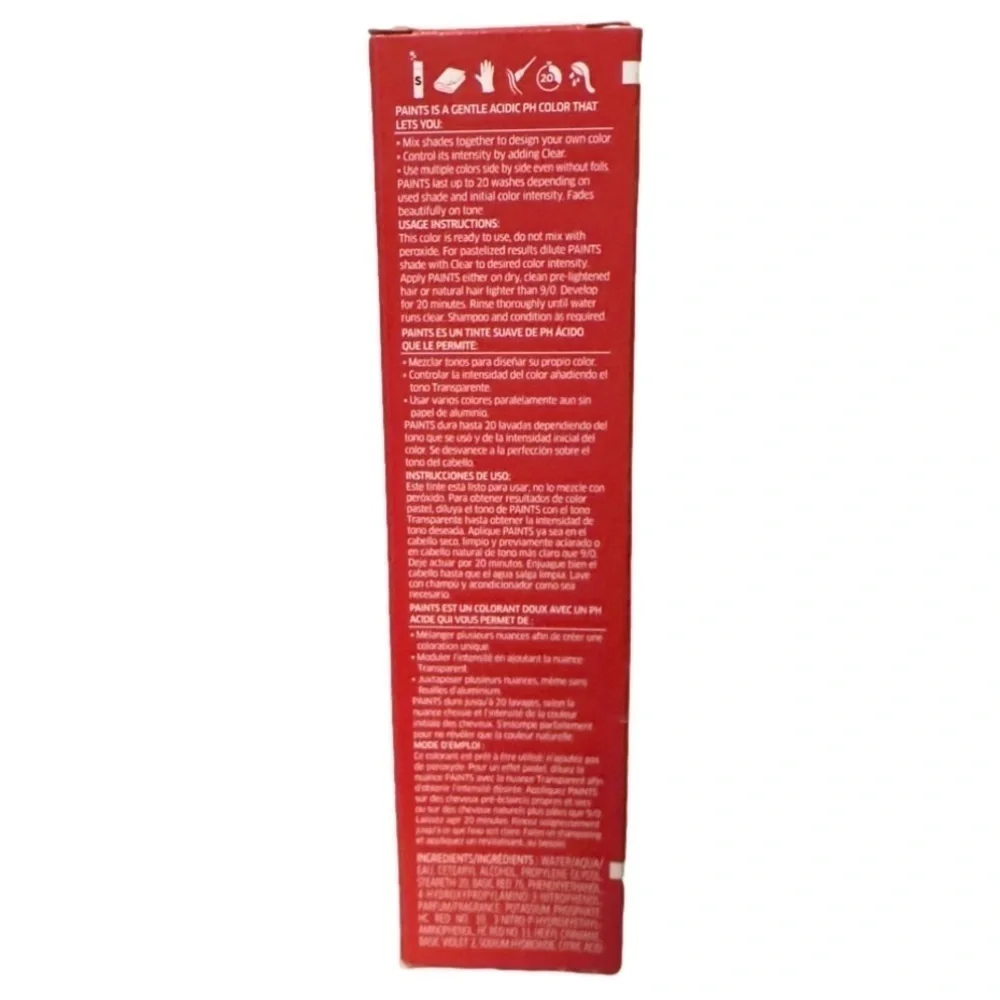 Wella Color Charm Paints Semi Red Hair Color